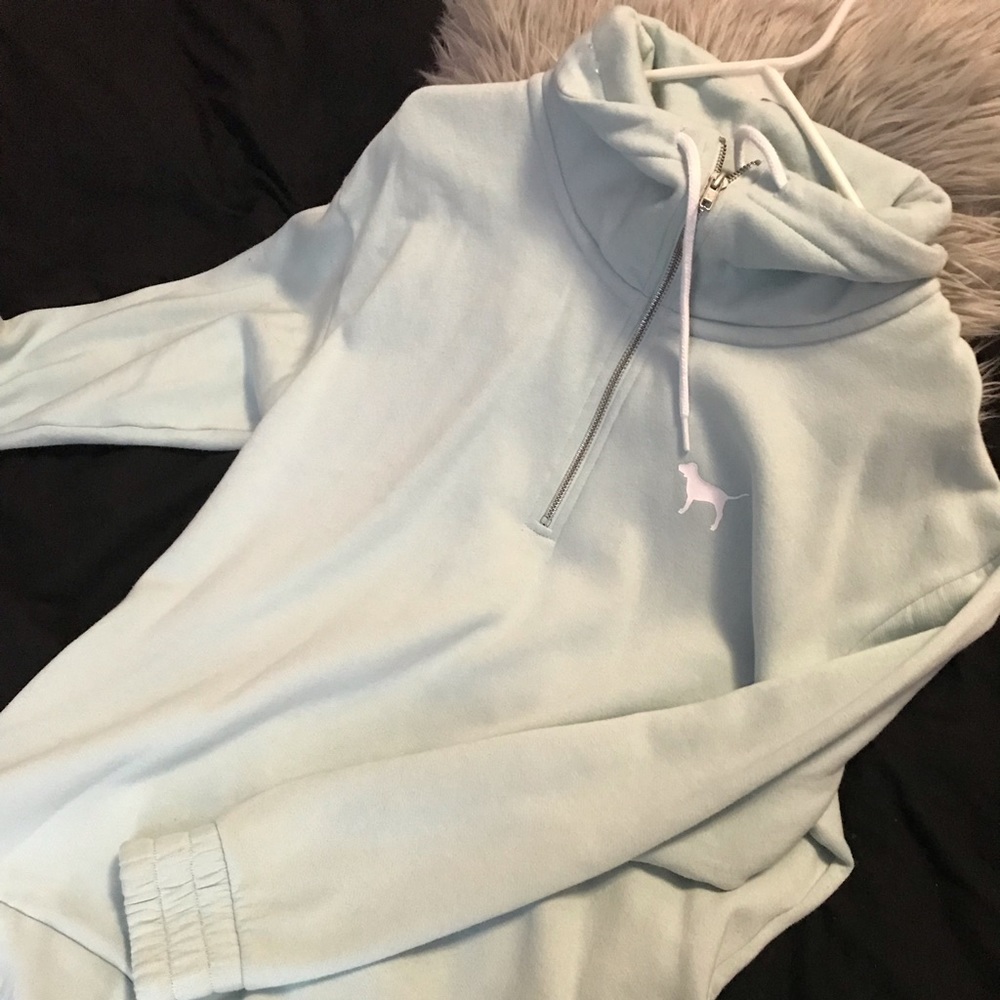 Baby blue PINK pullover